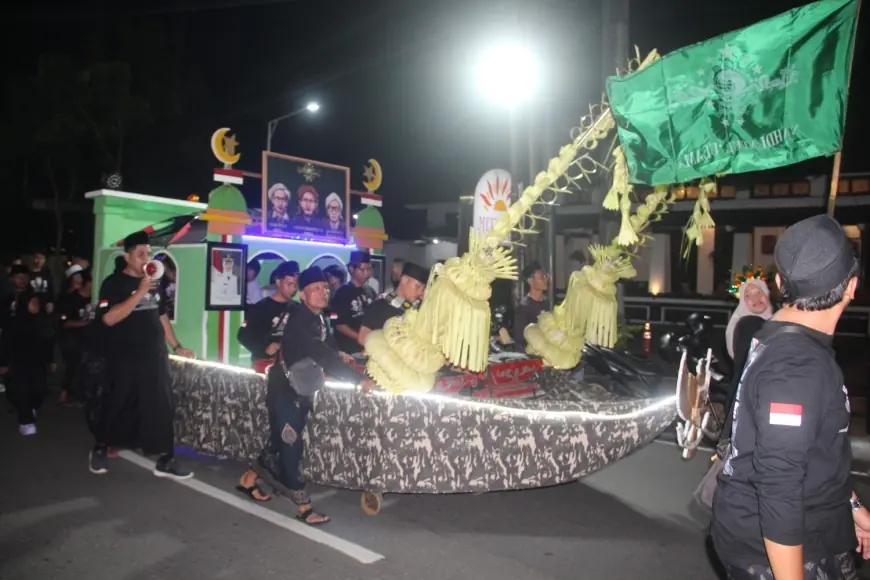 Beragam Kreatifitas Peserta Festival Musik Patrol Semarakkan Malam Takbir Kota Kediri