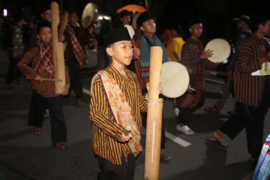 Beragam Kreatifitas Peserta Festival Musik Patrol Semarakkan Malam Takbir Kota Kediri
