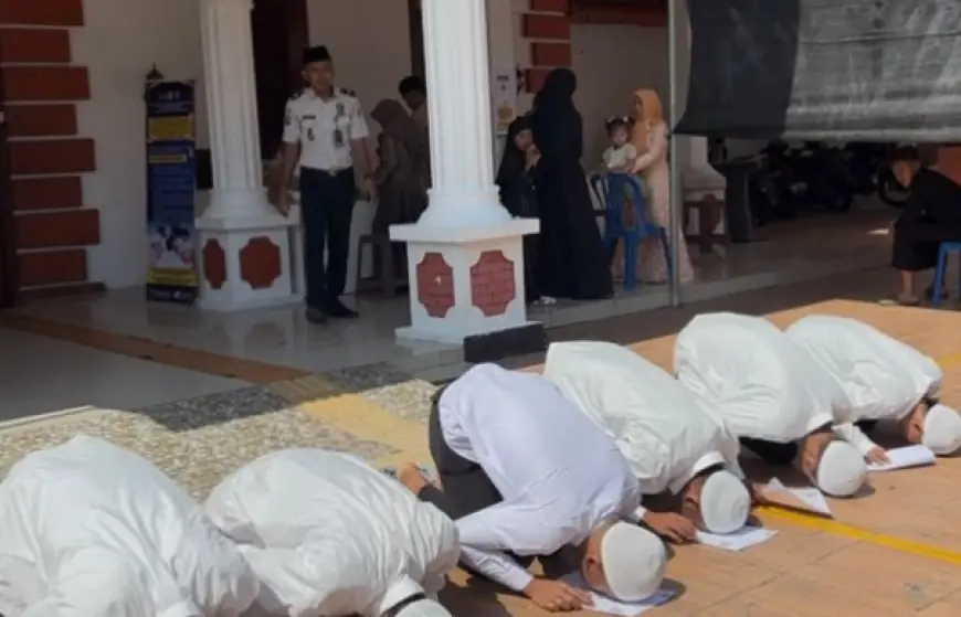 Berkah Idulfitri di Balik Penjara, 5 Narapidana di Mojokerto Langsung Dibebaskan