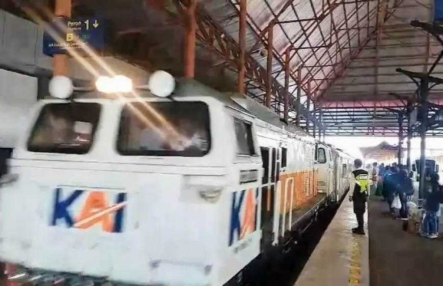 Arus Balik di Stasiun Mojokerto Mulai Meningkat, Total 19 Ribu Penumpang