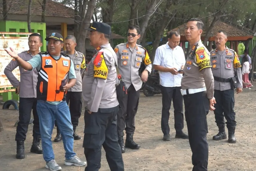 Pastikan Kemanan Wisatawan saat Libur Lebaran, Kapolres Probolinggo Kota Cek Tempat Wisata