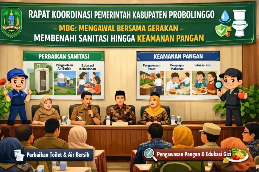 Pemkab Probolinggo Benahi MBG, Sanitasi dan Keamanan Pangan Jadi Sorotan Utama