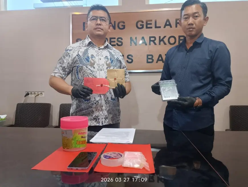 Gerebek Kamar Kos, Polres Batu Ringkus Pengedar Sabu Modus Ranjau