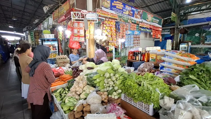 Harga Pangan di Pasar Tradisional Gresik Mulai Melandai Pascalibur Lebaran 2026