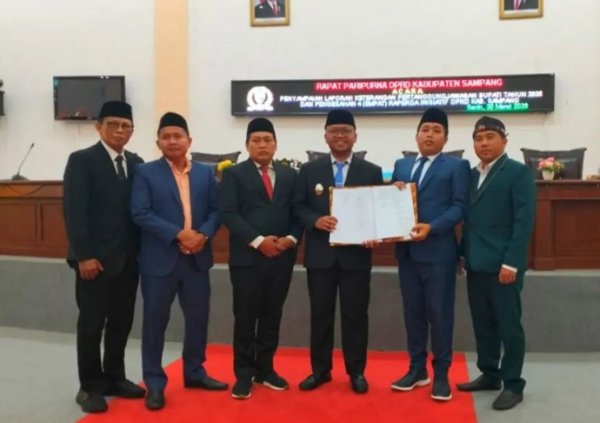 DPRD Sampang Sahkan Empat Raperda Inisiatif, Perkuat Layanan Publik dan Ekonomi Desa