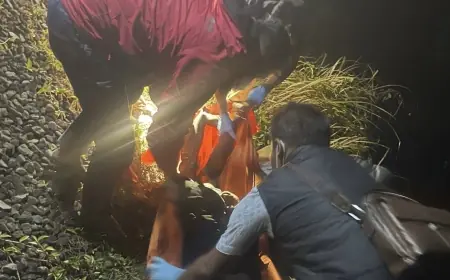 Pemuda Tewas Tertabrak Kereta Api di Wlingi Blitar