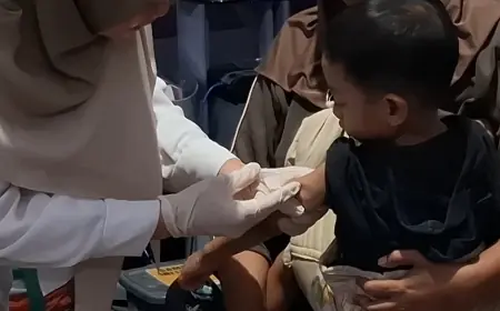 Waspada! Kasus Campak di Gresik Berstatus KLB, Tercatat 65 Temuan Baru