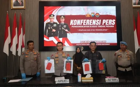 Polres Trenggalek Ungkap Kasus Penipuan Arisan Online, Kerugian Ratusan Juta Rupiah