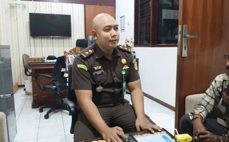 Usut Kasus Dugaan Penggelapan Pelimpahan Polres, Wartawan Temui Kasi Intelijen Kejari Nganjuk