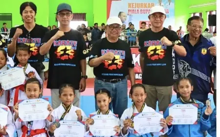 Bupati Blitar Buka Kejuaraan Karate 2026, Panggung Lahirnya Atlet Masa Depan