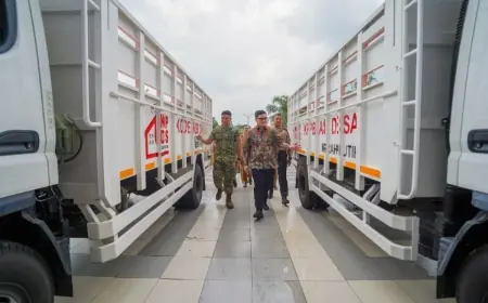 36 KDKMP di Kediri Mulai Terima Truk Operasional,  Mobil Pick Up dan Motor R3 Menyusul