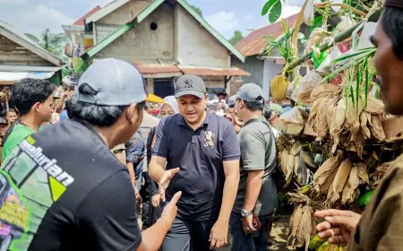 Selamatan Desa Kronto Ribuan Durian Diarak, Bupati Pasuruan Berharap Bisa Dilestarikan