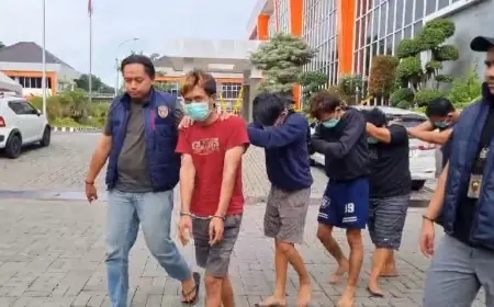 Polres Gresik Ringkus Sindikat Pencuri Trafo PLN Lintas Daerah