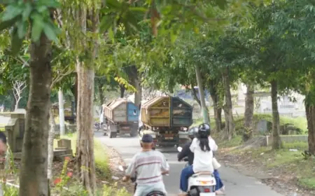 Akses TPA Klotok Kota Kediri Dibuka, Truk Sampah Kembali Melintas Usai Mediasi Warga