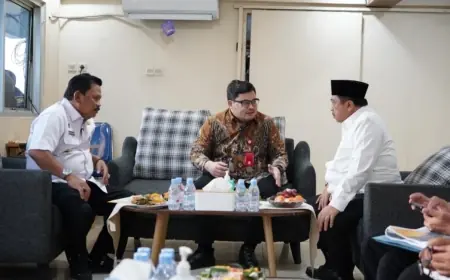 Bahas Rencana Pembangunan Flyover, 3 Kepala Daerah Diskusi Bersama di Simpang Tiga Mengkreng