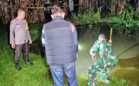 Dua Bocah di Ponorogo Tewas Tenggelam Saat Cari Ikan Usai Mengaji