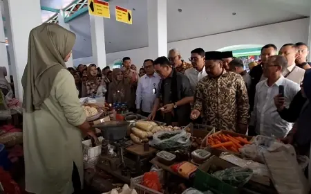 Mendag Resmikan Pasar Tematik Sidayu: Infrastruktur Modern, Pastikan Harga Terkendali