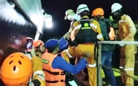 Tim SAR Gabungan Evakuasi ABK Asal China yang Sakit di Tengah Laut
