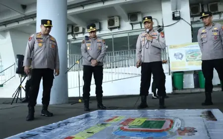 Polres Gresik Perketat Pengamanan Jelang Laga Timnas Indonesia vs Timor Leste