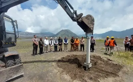 Gubernur Jatim Resmikan Penataan Jalur Lingkar Kaldera Tengger