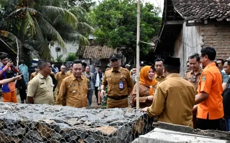 Penanganan Banjir Wonoboyo Dipercepat, Pemkab Bondowoso Fokus Bronjong dan Siapkan Solusi Permanen