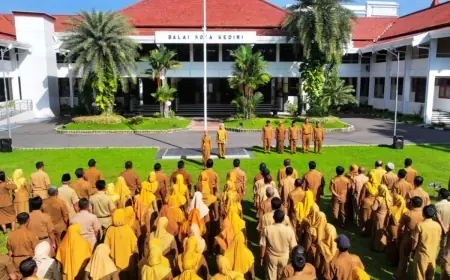 Mulai Diterapkan Pekan Ini, Pemkot Kediri Pilih Hari Jumat Untuk WFH