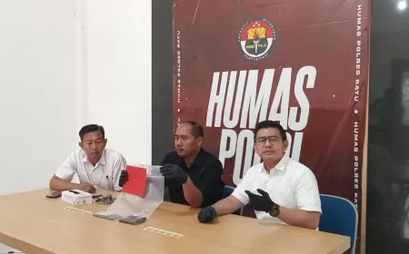 Polres Batu Bongkar Peredaran Ekstasi di Oro-Oro Ombo