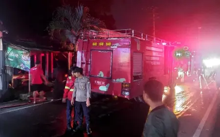 Tinggal Sendiri di Usia Senja, Rumah Lansia di Pakis Malang Ludes Dilalap Api