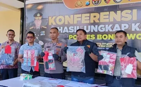 Polres Bondowoso Ungkap 5 Kasus Narkoba, Sita Sabu dan Ribuan Pil Berbahaya