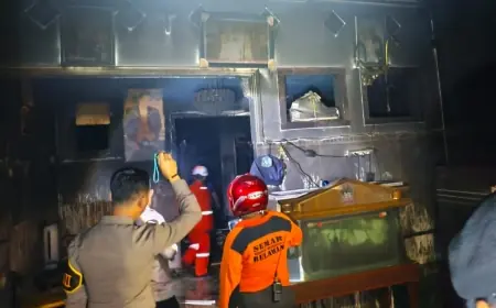 Satu Keluarga di Jombang Terjebak Dalam Kobaran Api Dipicu Korsleting Listrik AC