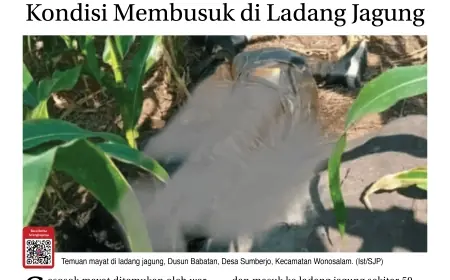 e-Koran, Edisi Senin, 20 April 2026