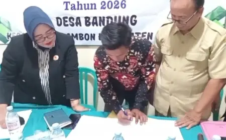 Panitia PTSL Desa Bandung Nganjuk Terbentuk, Tekankan Transparansi dan Gotong Royong