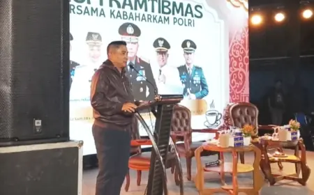 Perkuat Kolaborasi, Kabaharkam Polri Hadiri Ngopi Kamtibmas di Kota Kediri