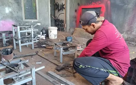 Warga Blitar Ciptakan Kompor Berbahan Bakar Oli Bekas di Tengah Kelangkaan Elpiji