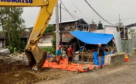 Jawab Keluhan Masyarakat, Akses Jembatan Menuju Mikutopia Diperlebar