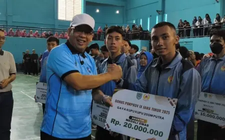 Pemkot Probolinggo Cairkan Bonus Rp500 Juta bagi Atlet Berprestasi Porprov Jatim IX