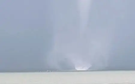 Bukan Tornado, Ini Penjelasan Pusaran Angin yang Heboh di Jembatan Suramadu