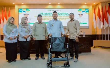 Pemkab Gresik Fasilitasi Paket Obat dan 101 Kursi Roda bagi Jemaah Haji Lansia