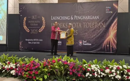 Kota Probolinggo Raih IKT 2025, Bukti Kolaborasi Kuat Bangun Kota Toleran