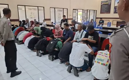 45 Remaja Pelaku Balap Liar Dijaring, Momen Sungkem ke Orang Tua Bikin Haru