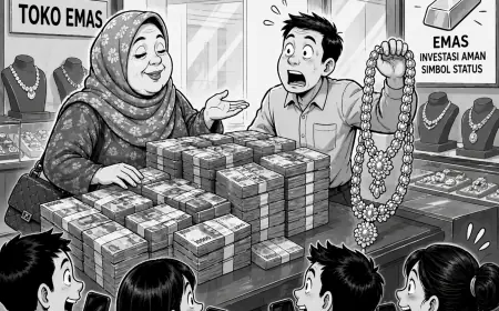Ibu di Madura Borong Emas Rp1 Miliar Cash, Meja Toko Ikut Deg-degan