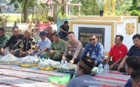 KSBSI dan Polres Nganjuk Gelar Tasyakuran: Komitmen Dukung Pemugaran Makam dan Museum Marsinah