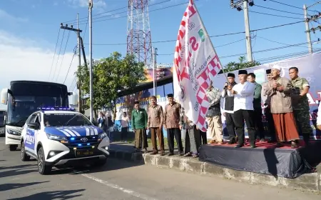 Kloter 14 Jadi Pembuka, Bupati Malang Lepas 359 Jemaah Haji di Karanglo