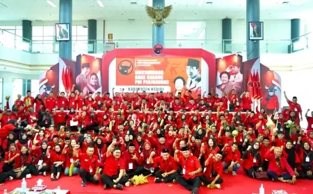 Musancab PDI Perjuangan Kabupaten Kediri, Mas Dhito Tekankan Pentingnya Regenerasi