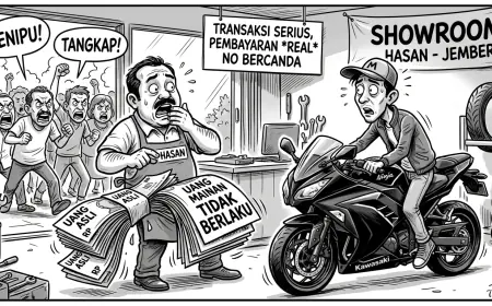 Terlalu Kreatif! Pria Sidoarjo Coba "Nge-Prank” Diler Motor di Jember Pakai Uang Mainan