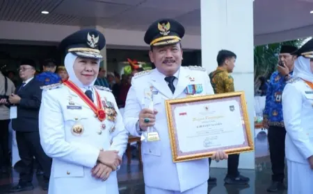Kabupaten Nganjuk Raih Penghargaan Nasional, Masuk 15 Besar Kinerja Terbaik Se-Indonesia