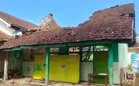Ruang Kelas SDN Banyuputih 1 Ambruk, Dinas Pendidikan Bondowoso Ajukan Revitalisasi ke Pemerintah Pusat