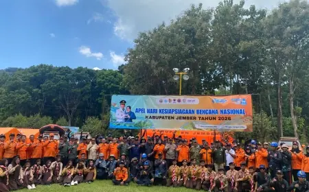 BPBD Jember Tetapkan Status Siaga Darurat Kekeringan dan Karhutla 2026