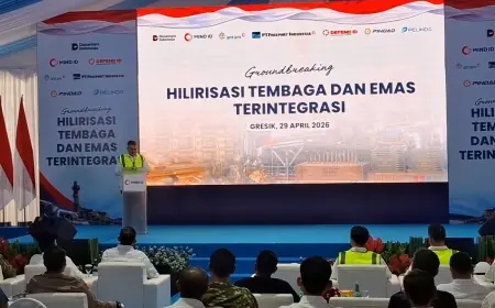 Hilirisasi Terintegrasi di KEK Gresik, Konsentrat Tembaga Freeport Bakal Diolah Jadi Amunisi dan Emas Antam