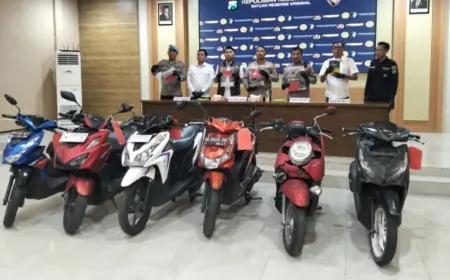 Mulai Pembalakan Liar, Penyalahgunaan BBM Subsidi dan Curanmor, Polres Kediri Amankan 7 Tersangka